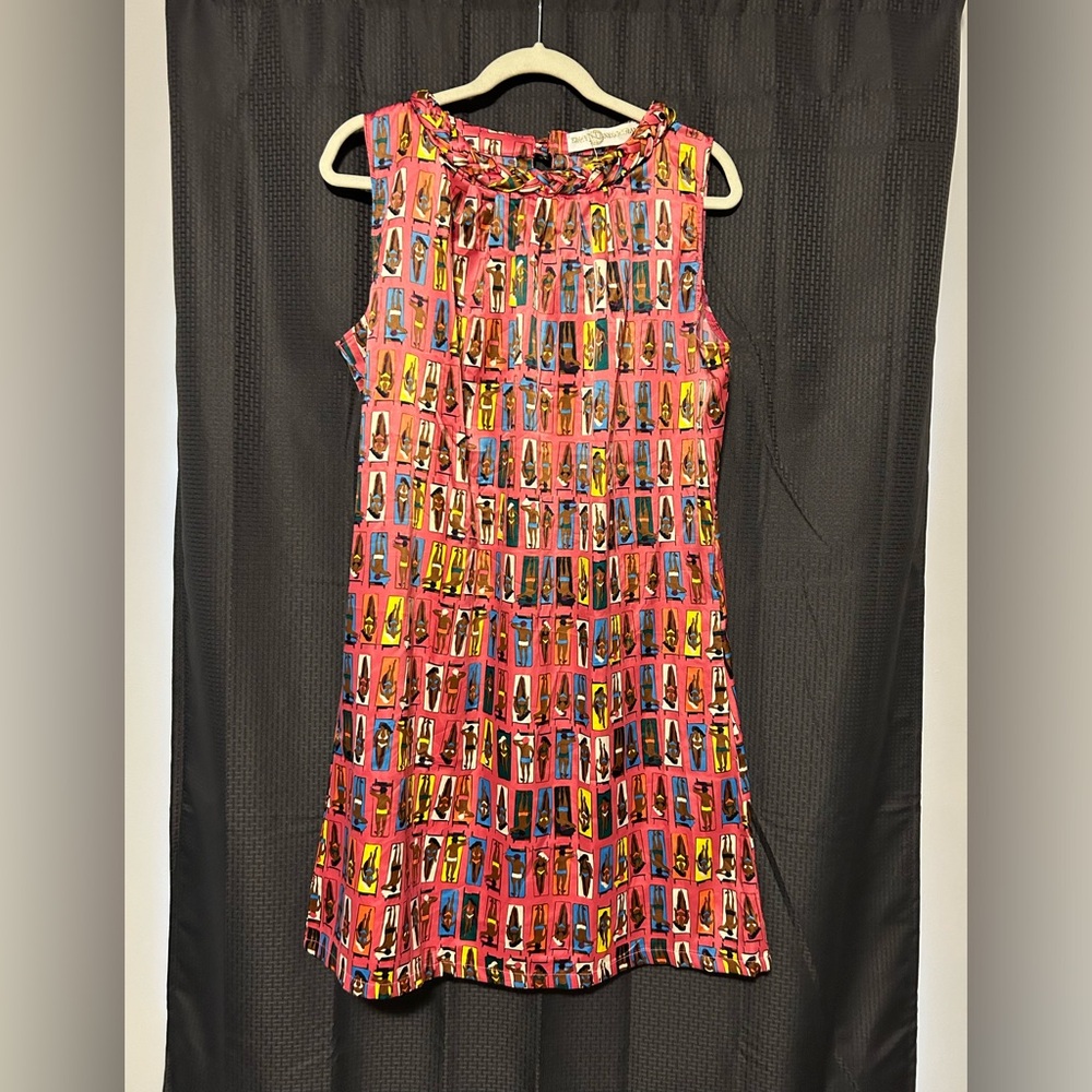 NEW Tracy Negoshan Designer Pink Sunbathers Kimberly Style Dress Women’s Size XL